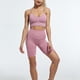 thumbnail image 5 of Pantalones cortos de yoga para mujer, deportivos, antiexposición, de cinco puntos XL rosa, 5 of 9