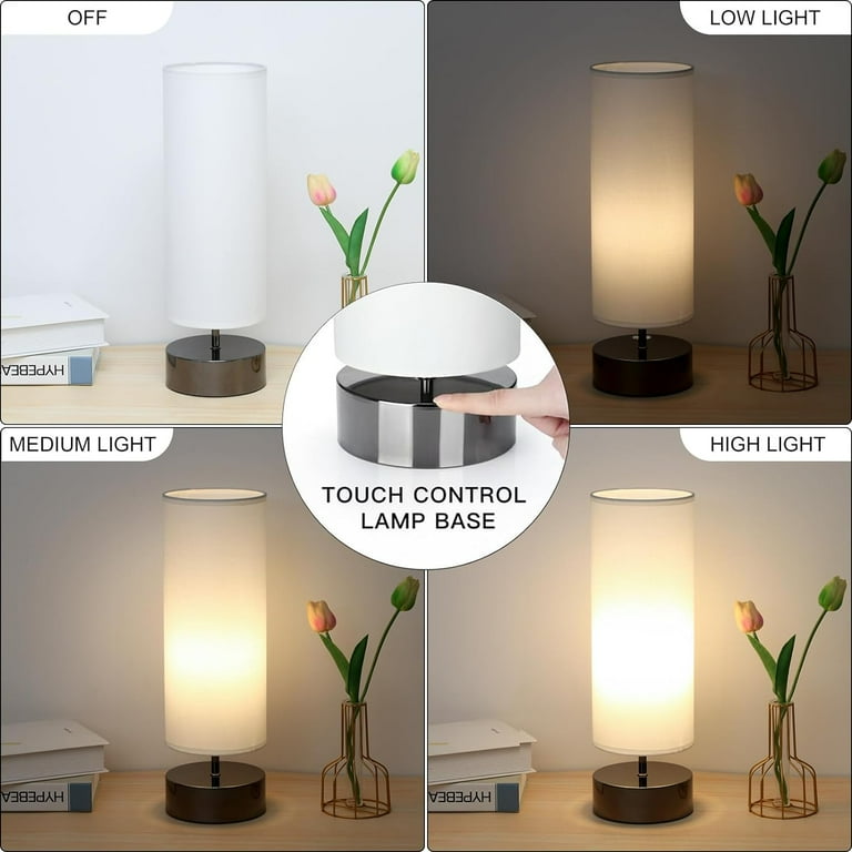 Touch Control Table Lamp Bedside Minimalist Desk Lamp Modern