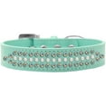 thumbnail image 3 of Dog, Puppy and Pet Fashion Collar, "Ritz Pearl  Aurora Borealis Crystals Rimsets", 3 of 9