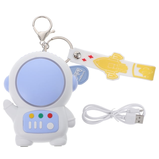 Mini ventilador portátil de verano, mini ventilador de mano, ventilador con carga USB, llavero