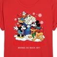 thumbnail image 3 of Disney - Christmas Brings So Much Joy - Juniors Ideal Flowy Muscle T-Shirt, 3 of 4
