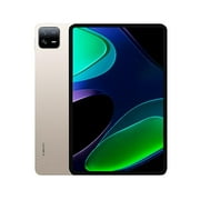 Xiaomi Pad 6 WiFi Version 11 inches Global 144Hz 8840mAh Bluetooth 5.2 Four Speakers Dolby Atmos 13 Mp Camera (128GB + 6GB, Champagne)