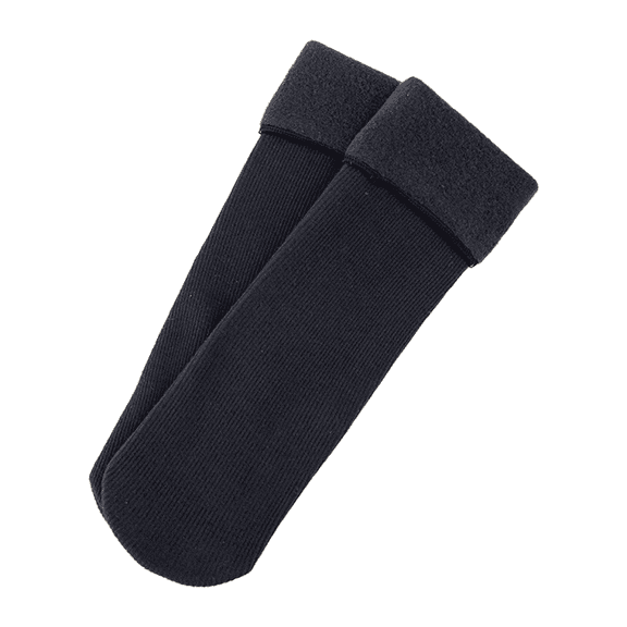 Womens Super Thick Wool Socks - Soft Warm Comfort Casual Crew Winter Socks - Men's navy blue