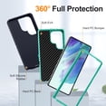 thumbnail image 3 of ELEHOLD Case for Samsung Galaxy S26 Ultra, Non-Slip Design, Military Grade Shockproof Protective Cover, Raised Edges,C, 3 of 8