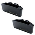 thumbnail image 2 of Homoyoyo 2-Pack Black Car Trash Can and Storage Box for Car Door Holder and Small Item Organizer, 2 of 5
