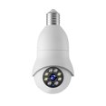 thumbnail image 2 of Fiudx Cámara Panorámica, Diseño de Cabezal de Lámpara Doble de 360°, Monitoreo Remoto Hd 1080P, Función de Intercomunicación de Voz Bidireccional, Vigilancia de Seguridad para El Hogar, Control Por T, 2 of 6