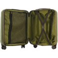 thumbnail image 4 of Cabin Max Velocity 55x40x20cm (22x16x8") Valise Extensible Bagage à 4 Roues Sacs de Cabine Convenant à Ryanair, Easyjet, Jet 2 Bagage de Cabine (Vert Inca), 4 of 5