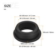 thumbnail image 2 of Uxcell Rubber Grommet Mount Dia 1-5/8" (41.3mm) Round T Type for Wire Protection 2 Pack, 2 of 5