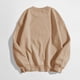 thumbnail image 4 of Gibobby Casual Sudadera para Mujer Sudadera de manga larga con patrón con cuello redondo para mujeres adolescentes y estudiantes(Caqui,XG), 4 of 5