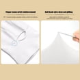 thumbnail image 2 of Mangas de brazo de refrigeración unisex Ciclismo Running Sport Sunscreen Arm Cuff (Blanco), 2 of 5
