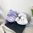 thumbnail image 2 of Sanrio-Bolso de hombro de felpa Kawaii para mujer, bandolera de dibujos animados, ligero y pequeño, Kuromi Cinnamoroll Fivean unisex, 2 of 2