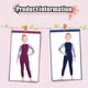 thumbnail image 2 of Sonducket Trajes de neopreno para niños traje de buceo a prueba de frío secado rápido engrosamiento 2,5 MM traje de baño de cuerpo completo para Deportes acuáticos azul marino XXL Sonducket OD003675-10, 2 of 6