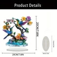 thumbnail image 3 of Zzbeans Acrylic Flower Decor, Elegant Acrylic Home Decorations, Decorative Items for Living Room Bedroom Office Gift, 3 of 7