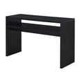 thumbnail image 1 of Convenience Concepts Northfield Deluxe Console Table in Black Wood Finish, 1 of 5