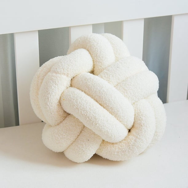 Almohada decorativa para sofá de terciopelo de dos nudos y medio, de estilo moderno y sencillo, tejida a mano y cómoda