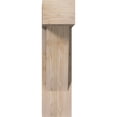 thumbnail image 2 of Ekena Millwork 7 1/2"W x 20"D x 28"H Traditional Block Smooth Bracket w/ Offset Brace, Douglas Fir, 2 of 25