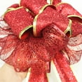 thumbnail image 3 of Vikakiooze 1 PC Large Christmas Pull Bows, Red and Gold Bow Bouquet Decorations, Valentine's Day, Birthday, Anniversary, Wedding, Florist Packaging, 3 of 6
