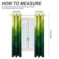thumbnail image 2 of Nature Forest Study Room Living Kitchen Bedroom For Blackout Curtain Printed 2 Panels, 2 of 6