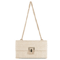 thumbnail image 2 of Kwuty Straw Clutch Purse for Women Designer Evening Handbag Summer Beach Shoulder Crossbody Bag, 2 of 2