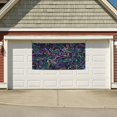 thumbnail image 5 of ZICANCN Banner Yard Signs, Colourfull Abstract Minimal Line Party Wall Decor for Indoor Outdoor Room, Small Size, 5 of 7