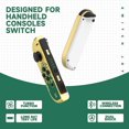 thumbnail image 4 of Nintendo Switch Joy-Con (L/R) – Paire de Manettes de Jeu Sans Fil pour Console OLED, Lite & Standard – Joystick de Remplacement & Accessoires, 4 of 6