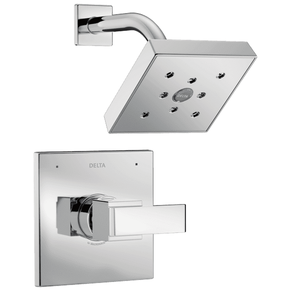 Delta Ara MonitorÂ® 14 Series H2OkineticÂ® Shower Trim in Chrome T14267