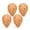 Yellow, variant on Fake Wasp Nest 4 Pack, Upgraded Waterproof Yellow Wasp Nest Decoy for Outdoor Hanging, Realistic Artificial Hornet Nests for Patio, Porch, Garden, Backyard, Eaves