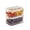 A, variant on weibbin Insulated Leakproof Cooler Container With Handle Stackable Refrigerator Organizer Bins For Outdoor Camping Travel