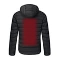 thumbnail image 2 of Abrigo de calefacción USB al aire libre Chaquetas de invierno Ropa térmica eléctrica flexible Mangas Abanopi Abrigo calefactor, 2 of 7