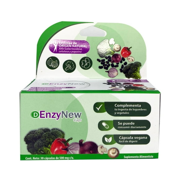 ENZIMA DIGESTIVA VERDURAS ENZYNEW D