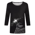thumbnail image 4 of Zorckvet T-Shirt for Women - Loungewear Witch magic print Top, 4 of 5