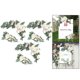 thumbnail image 1 of Botín artificiales , guirnalda de , de boda hecho a mano, corona de rosas para de boda, recepción, puerta blanco Yotijar Corona colgante de puerta delantera, 1 of 9