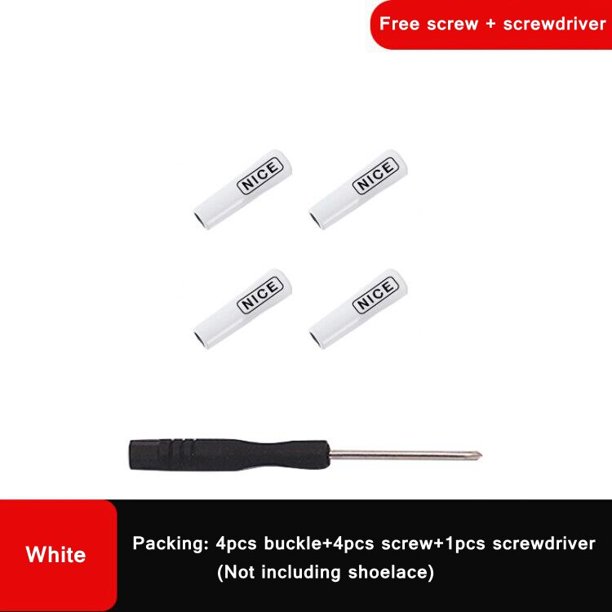 1 par de cordones elásticos sin atar, zapatillas de ocio, cordones planos rápidos, cordones para zapatos perezosos, bonita hebilla para niños y adultos, UnisexChina Gao Jinjia LED