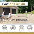 thumbnail image 5 of Kids Tennis Racket with Training Videos - 25 Inch Aluminum Youth Tennis Racket, Neoprene Handle - Junior Tennis Racket for Kids Age 5-12 - Childrens Tennis Rackets by Street Tennis Club, Navy Blue, 5 of 5