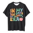 thumbnail image 4 of Xuewenshw T-Shirt Mode Enfant Décontracté Imprimé Col Rond Manches Courtes Ample, 4 of 4