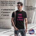 thumbnail image 5 of Greenyef Graphics I Paused My Game to Be Here Gamer Gift Funny Tee Men's T-Shirt Style-12 (Black & Pink, Large), 5 of 6