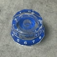 thumbnail image 2 of Bouton de Volume Multicolore pour Guitare Électrique Lp, Chapeau de Contrôle de Vitesse, Bleu, 2 of 7