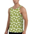 thumbnail image 2 of Fotbe Funny Chicken Pattern Men's Quick Dry Workout Tank Top Gym Muscle Tee Fitness Bodybuilding Sleeveless T Shirt Breathable Workout Shirt-, 2 of 9