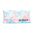 thumbnail image 1 of Justice Spirale Arc-en-ciel Oreiller de Corps en Peluche, 1 of 4