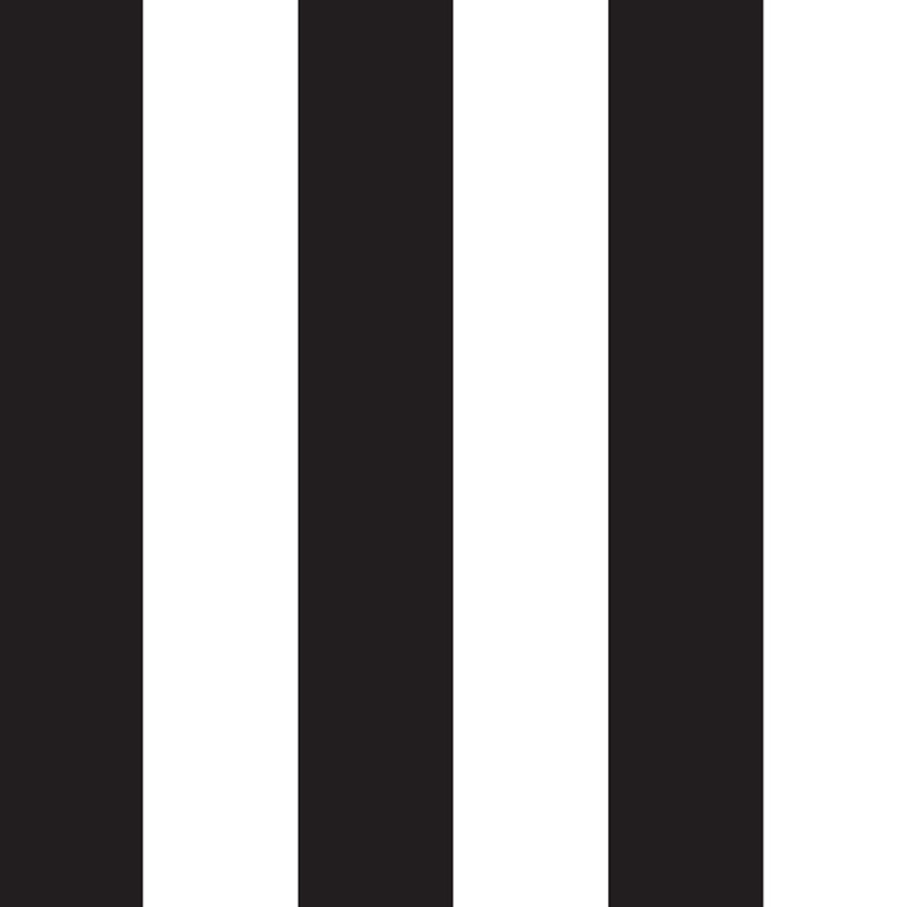 Simplify Striped Adhesive Wallpaper in Black and White