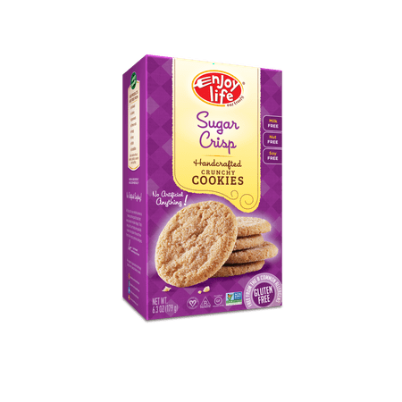 (2 Pack) Enjoy Life Crunchy Sugar Crisp Cookies 6.3