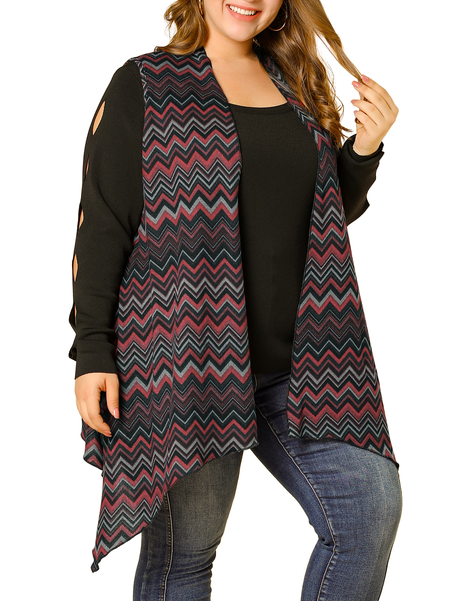 boho sleeveless cardigan