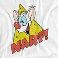 thumbnail image 2 of Pinky And The Brain T-Shirt Narf Unisex Graphic Tee For Men & Women, 2 of 7