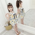 thumbnail image 5 of TAIAOJING Baby Girl Dress Summer Toddler Kids Clothes Sleeveless Floral Princess Dress Casual Beach Girls Outfits 4-5 Years, 5 of 5
