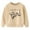 Khaki, variant on Daddys Girls Baby Clothes Long Sleeve Letter Print Sweatshirt Crewneck 3-8 Years Old Girl' Cute Tops, Orange, 4 Years