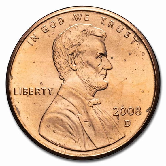 2008-D Lincoln Cent BU (Red)