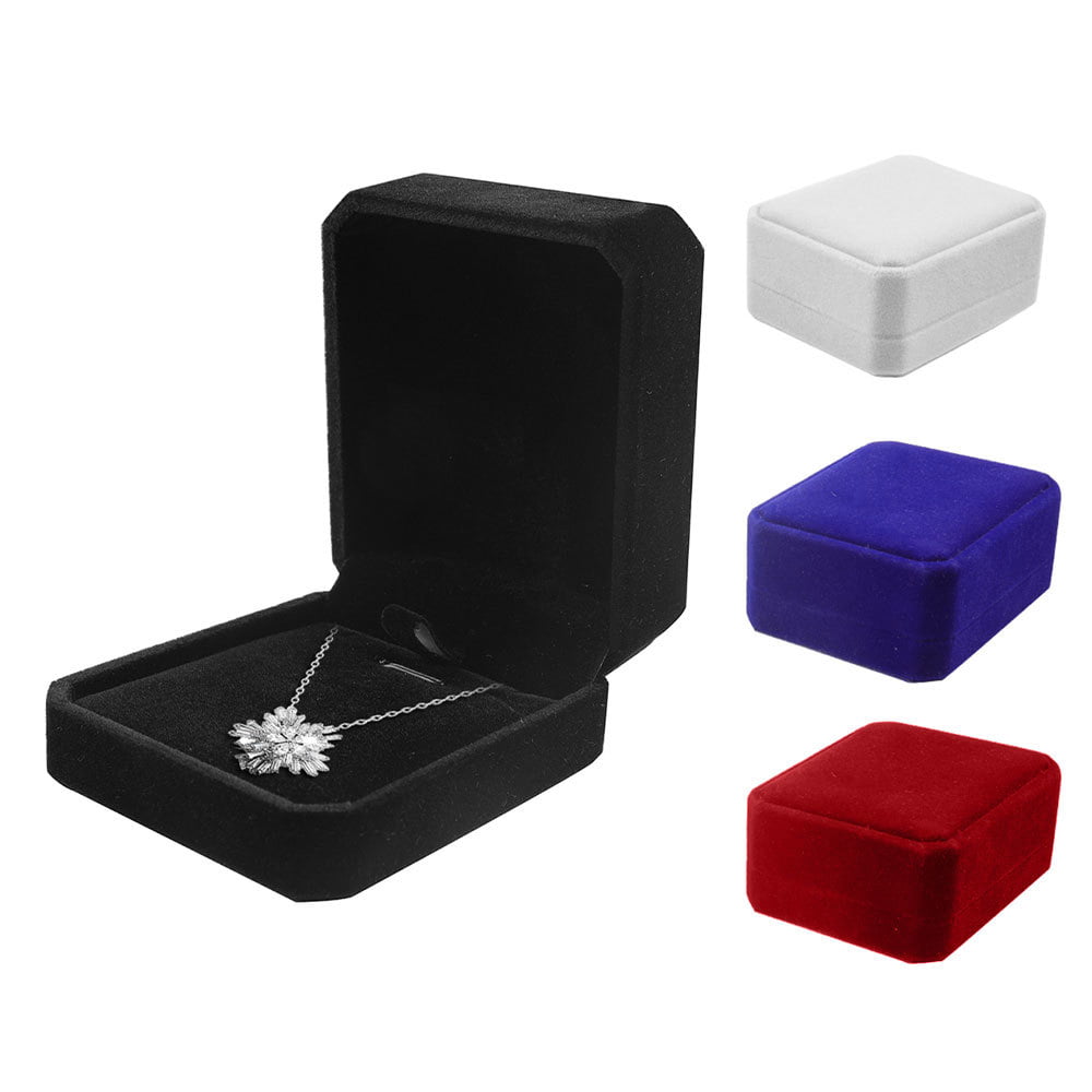 Details about   20 Pk Velvet Ring Earring Box Gift Jewelry Case Gift Boxes for Anniversary Gray 