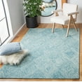 thumbnail image 2 of SAFAVIEH Metro Avalon Diamond Area Rug, Light Blue, 6' x 6' Square, 2 of 8