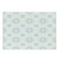 thumbnail image 1 of Grey Cutting Board, Spiral Contoured Diagonal Circular Small and Large Lines Gradient Sketchy Design Print, Decorative Tempered Glass Cutting and Serving Board, Large Size, White, by Ambesonne, 1 of 1
