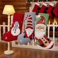 thumbnail image 3 of XINGXIANG Elf in Stocking Christmas Doll Pillow - Stuffed Novelty Shape Decorative Cushion Cover for Holiday Sofa Bedroom Decor,Christmas Gift Decorations, 3 of 3